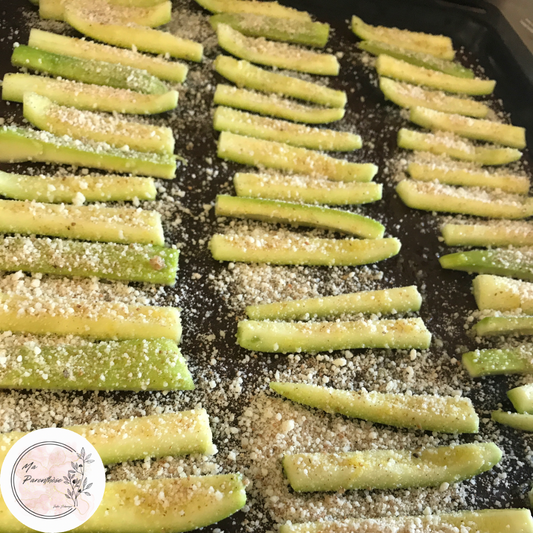 Courgettes rôties au parmesan