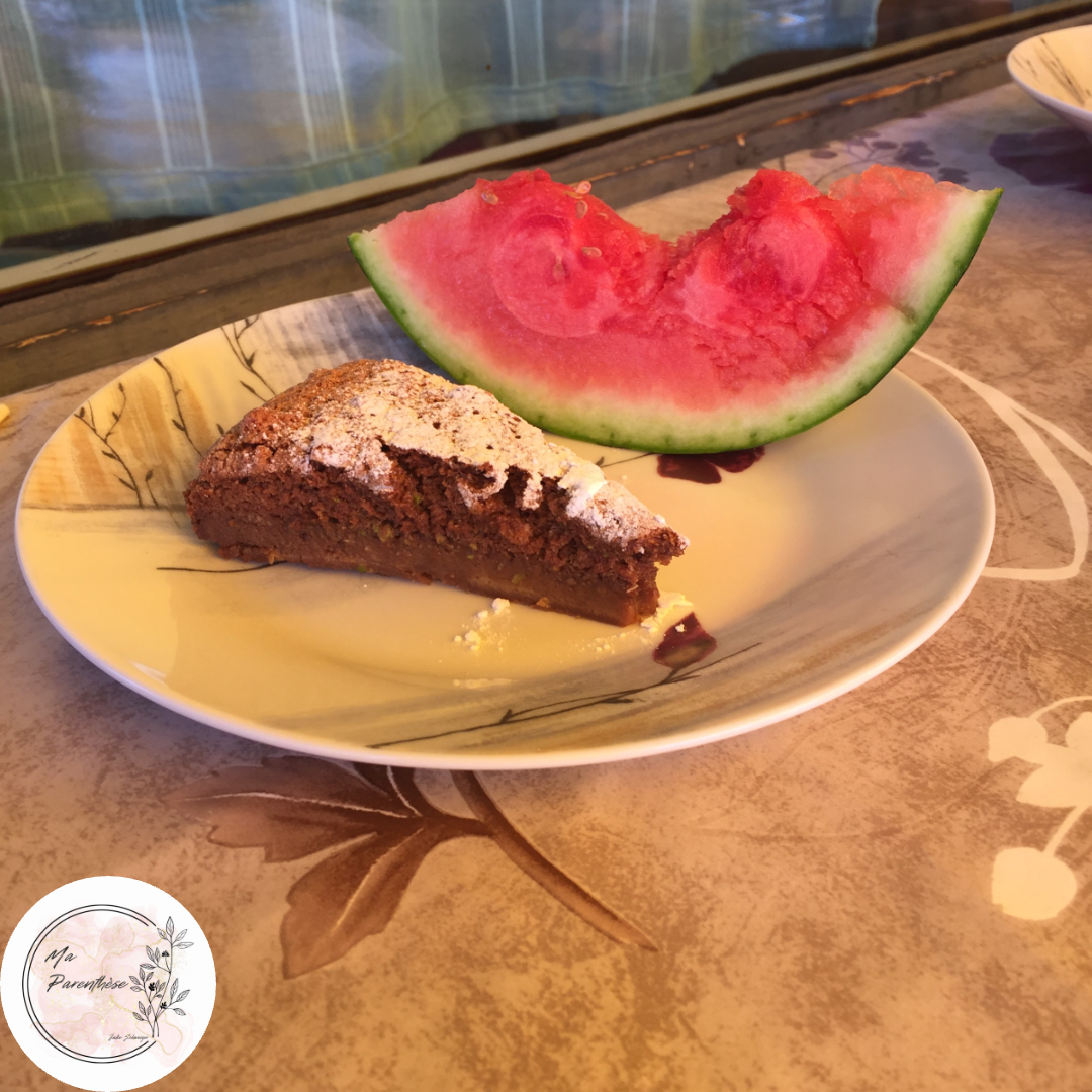 Gâteau choco courgettes