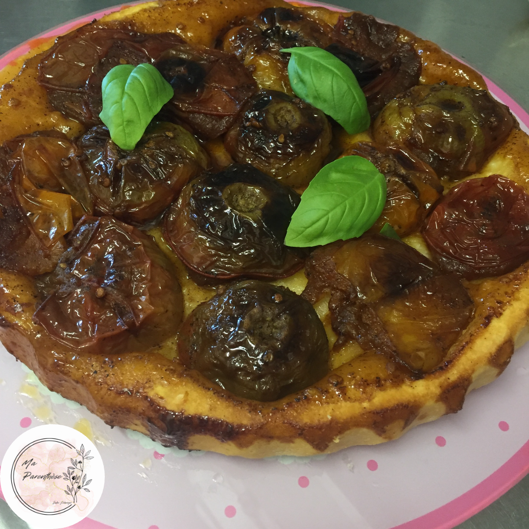 Tarte tatin à la tomate